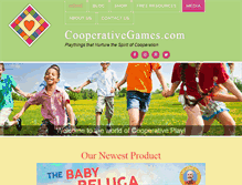 Tablet Screenshot of cooperativegames.com